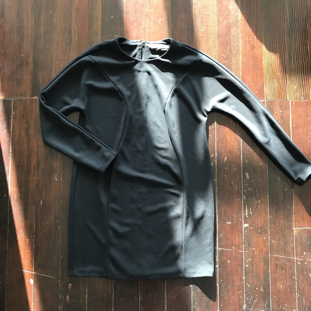 & Other Stories beautiful black long sleeve dress
